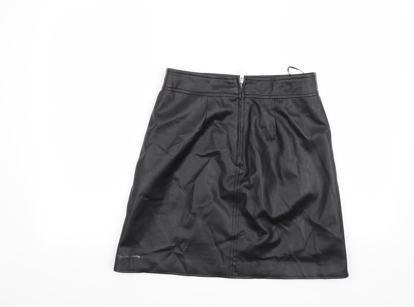 Warehouse Womens Black   Mini Skirt Size 10