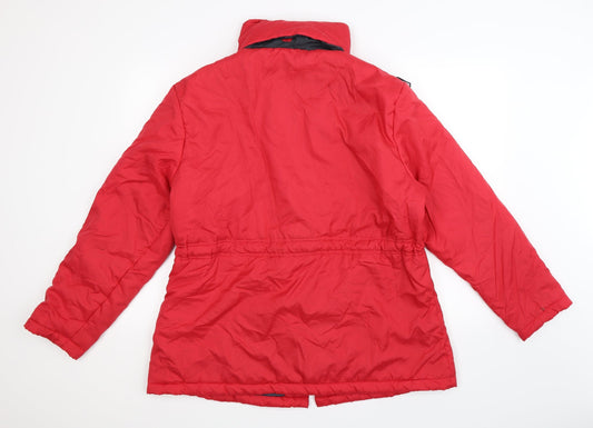 Anne De Lancay Womens Red   Jacket  Size L