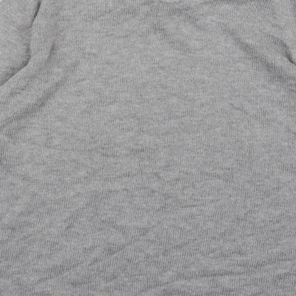 Wallis Womens Grey  Knit Pullover Jumper Size 12
