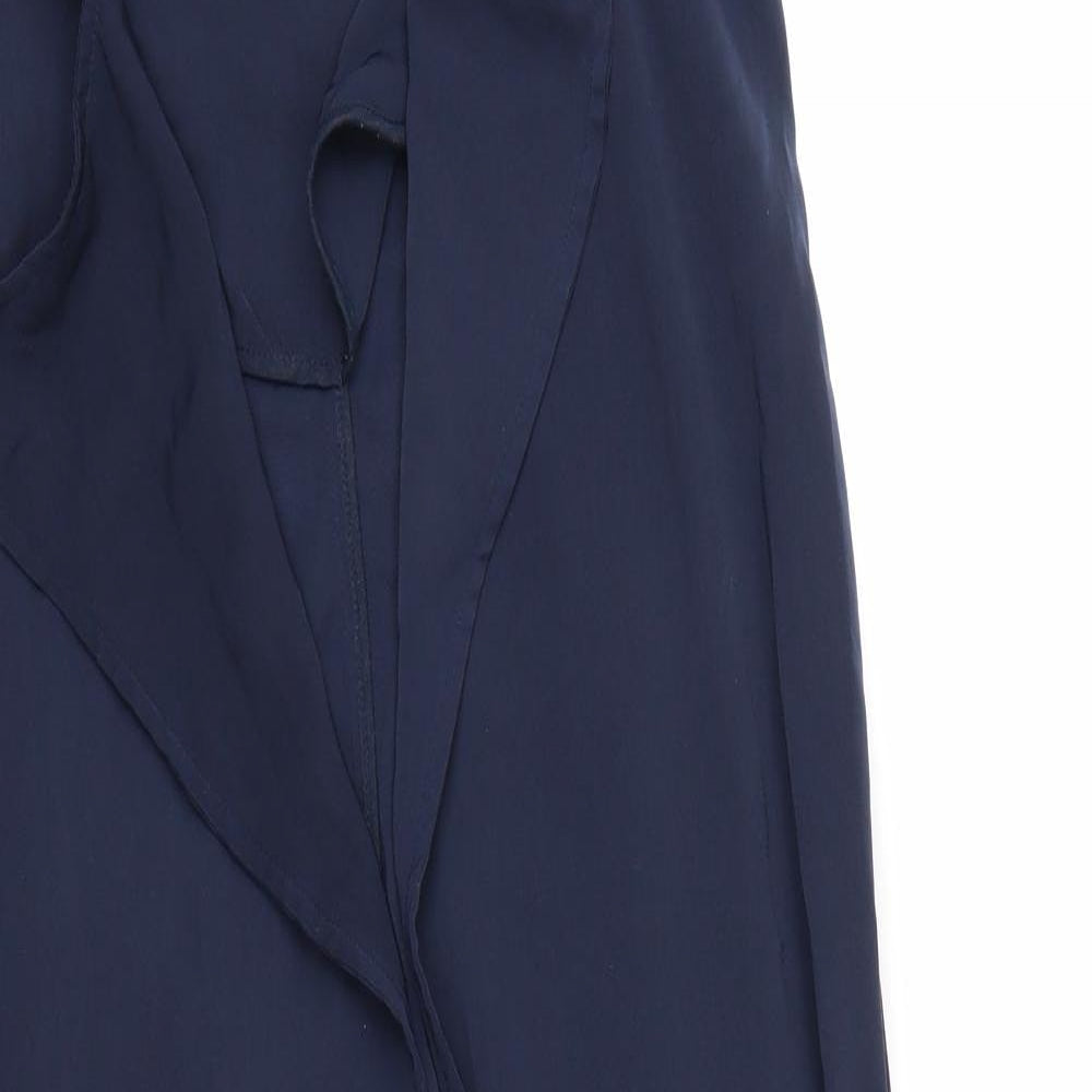 Papaya Womens Blue   Jacket Coatigan Size S