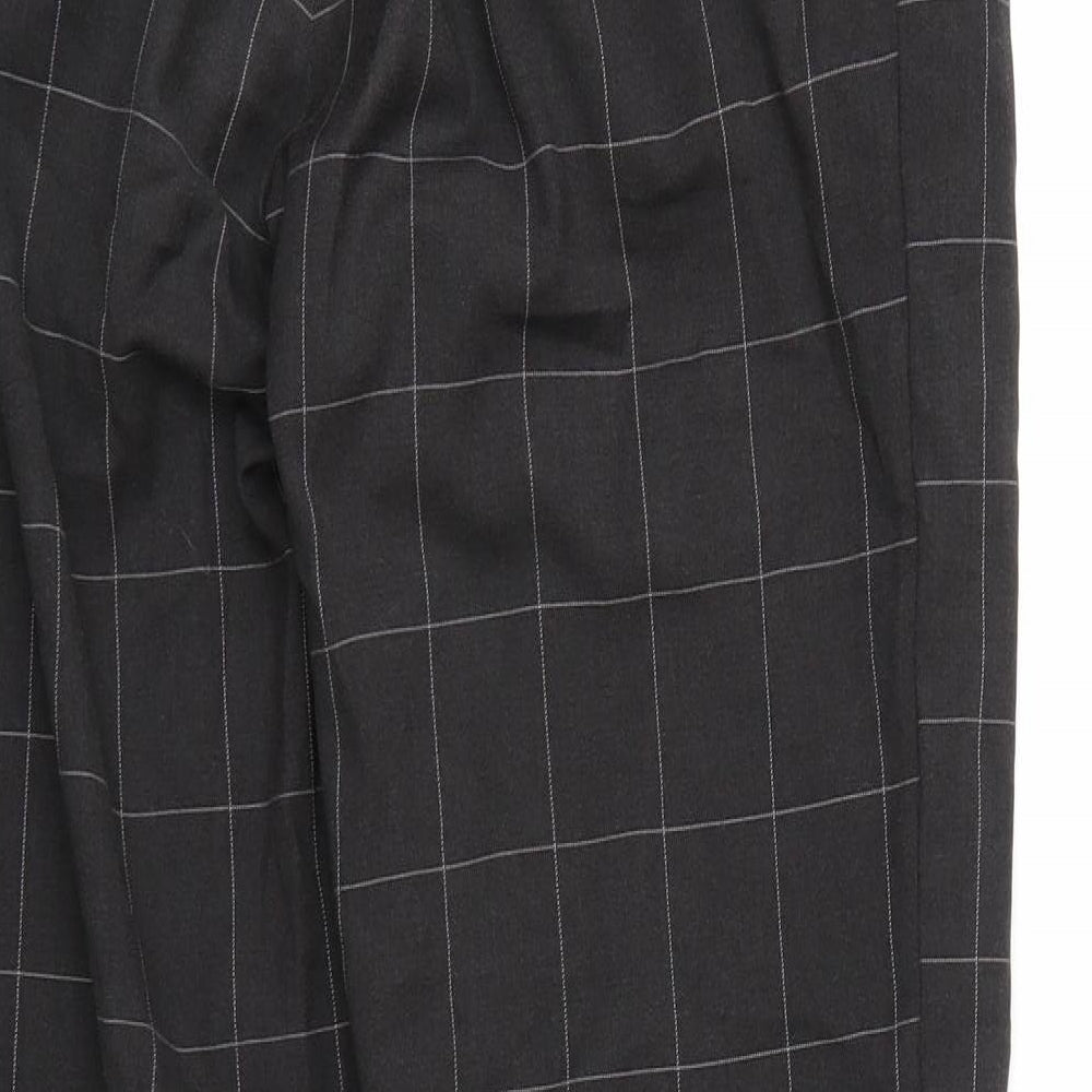 Weekday Mens Grey Check  Trousers   L29 in
