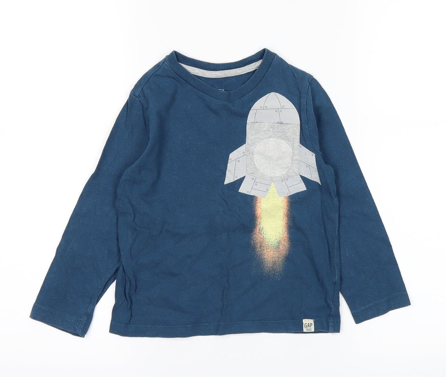 Gap Boys Blue   Basic T-Shirt Size 3 Years