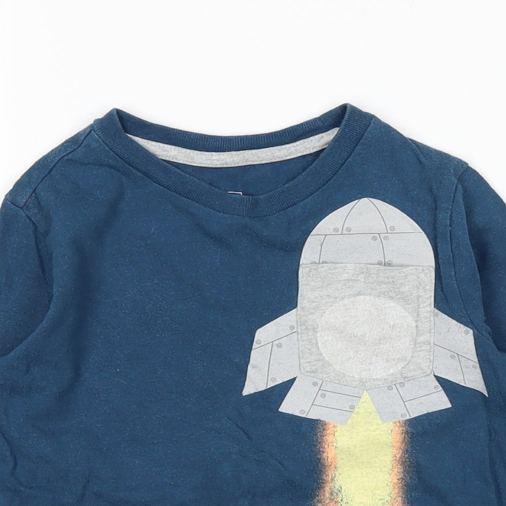 Gap Boys Blue   Basic T-Shirt Size 3 Years
