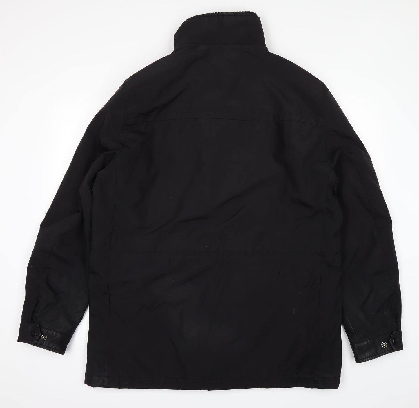 Collezione Womens Black   Bomber Jacket Coat Size L
