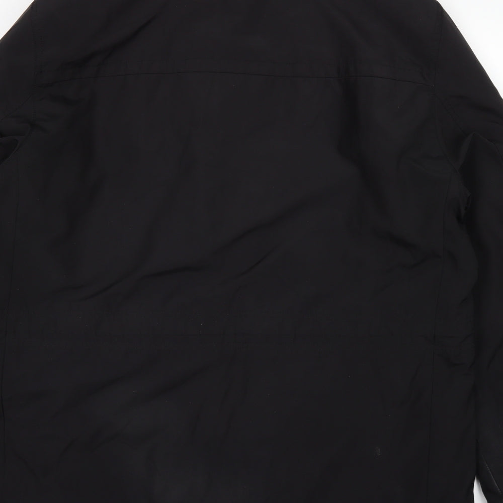Collezione Womens Black   Bomber Jacket Coat Size L