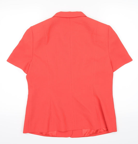 Precis Womens Orange   Jacket  Size 14