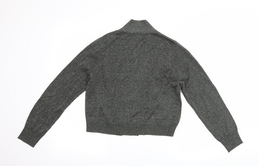 Premise Womens Grey   Cardigan Jumper Size M