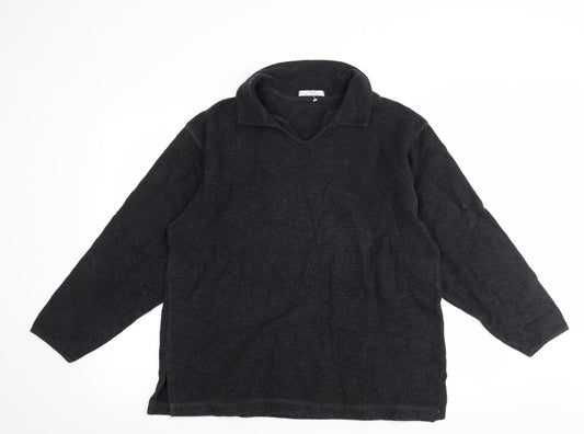 Marks and Spencer Womens Grey   Pullover Jumper Size 14