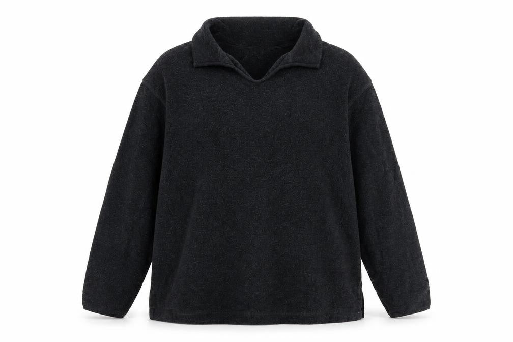 Front view of Marks & Spencer women’s grey jumper, size UK 14