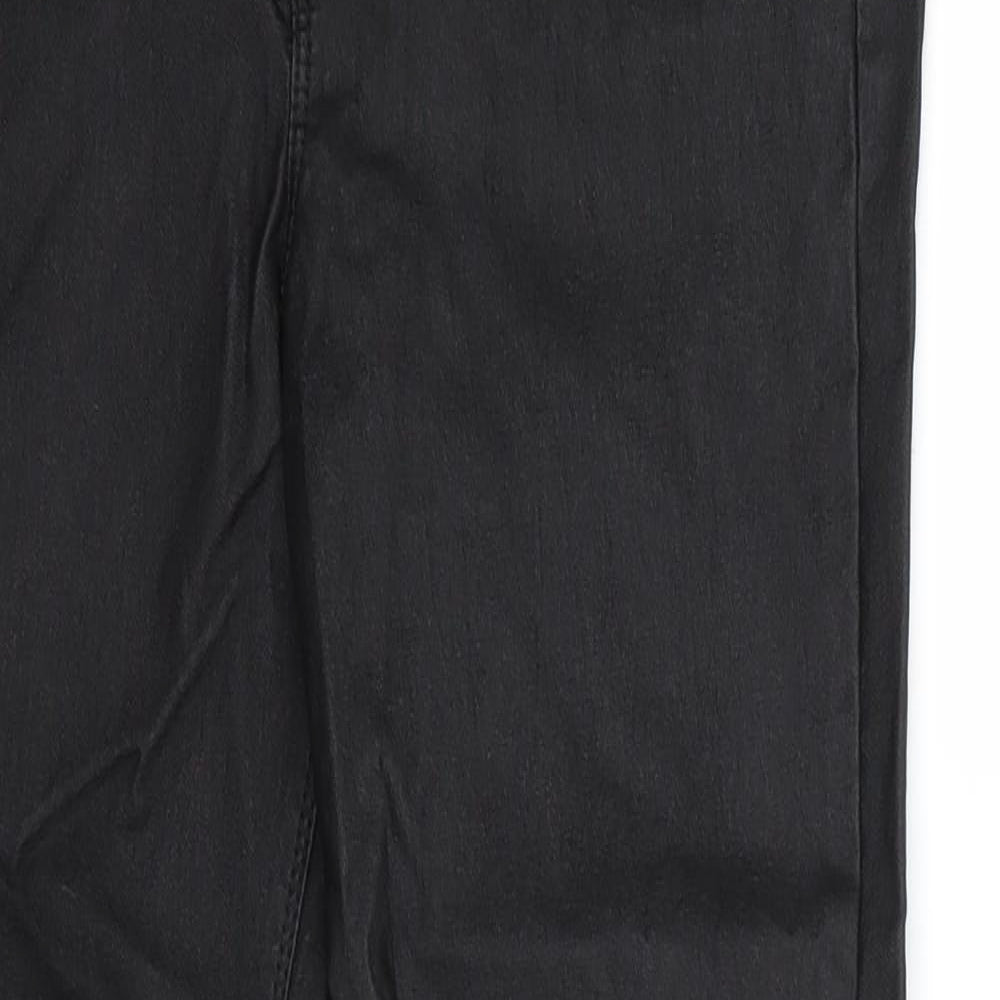 denim co Womens Black   Trousers  Size 12 L27 in