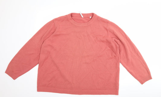 Anthology Womens Pink   Pullover Jumper Size 24