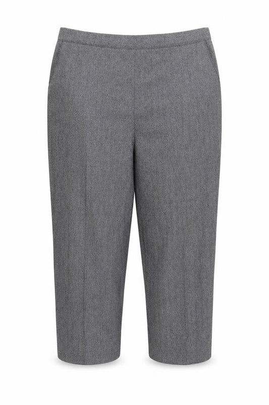 Autonomy Womens Grey   Cropped Trousers Size 20 L23 in