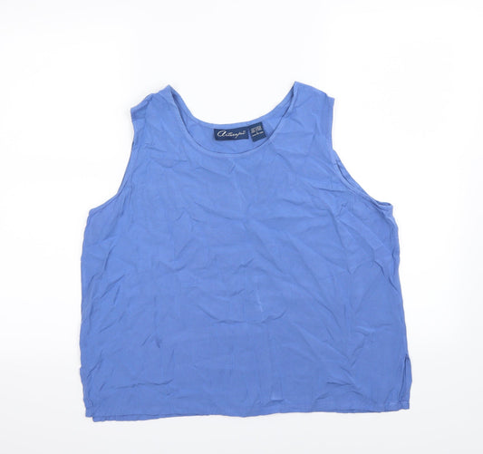 Preworn Womens Blue   Basic Tank Size L