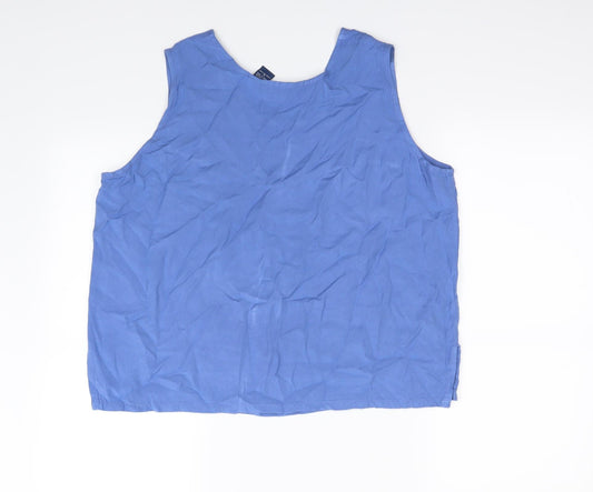 Preworn Womens Blue   Basic Tank Size L