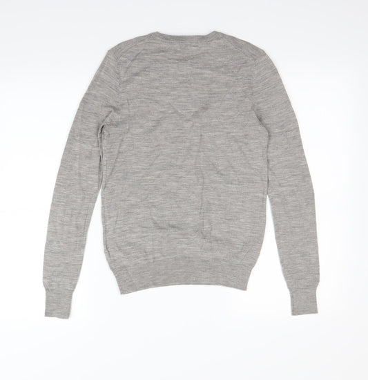 Preworn Womens Grey   Pullover Sweatshirt Size S