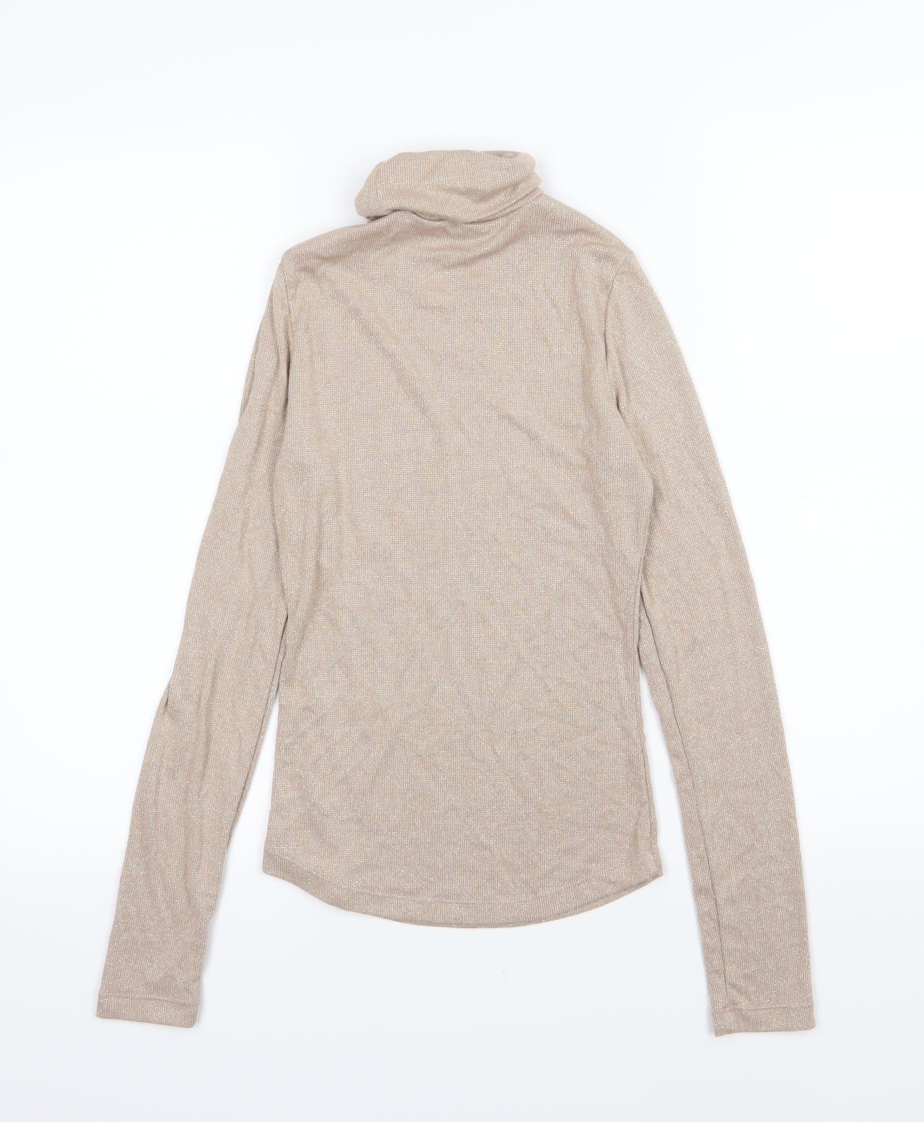 New Look Womens Beige  Knit Pullover Jumper Size 10