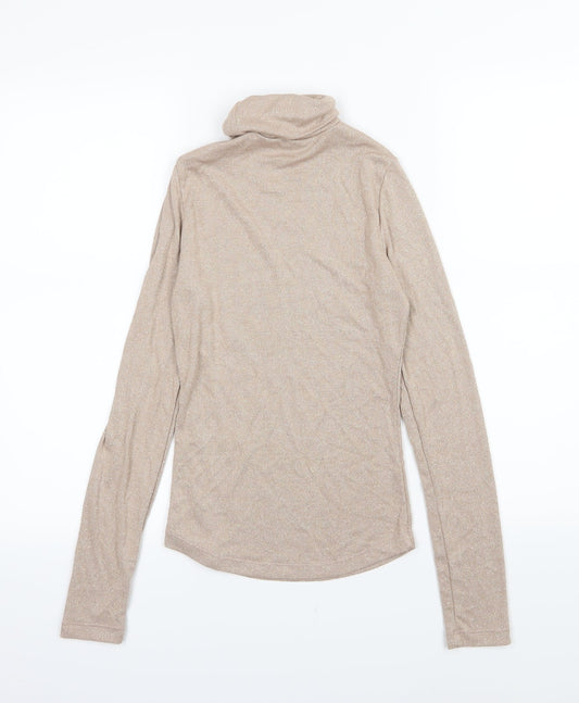 New Look Womens Beige  Knit Pullover Jumper Size 10