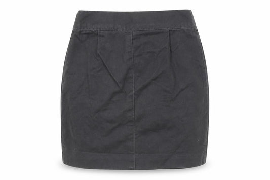 Front view of Marks & Spencer girls’ grey mini skirt, size 2-3, years
