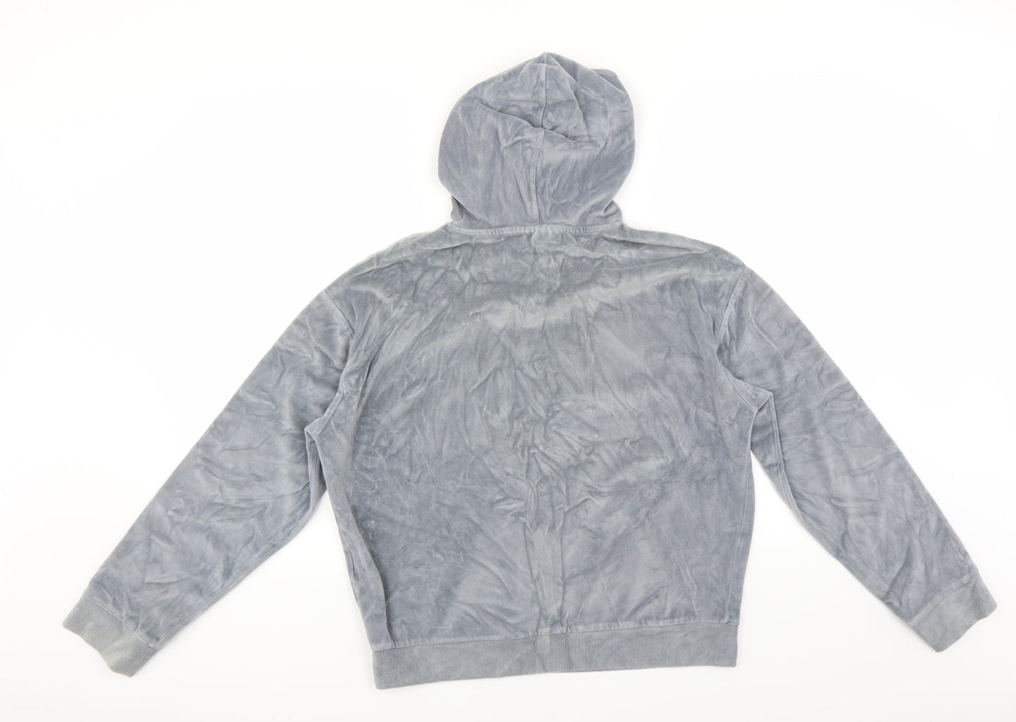 Topshop Womens Grey   Pullover Hoodie Size 8