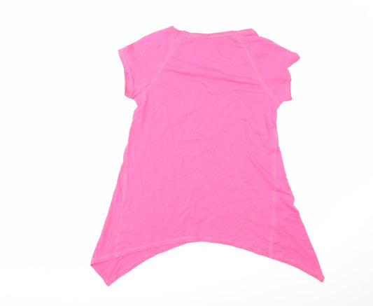 Marks and Spencer Womens Pink   Basic T-Shirt Size 10