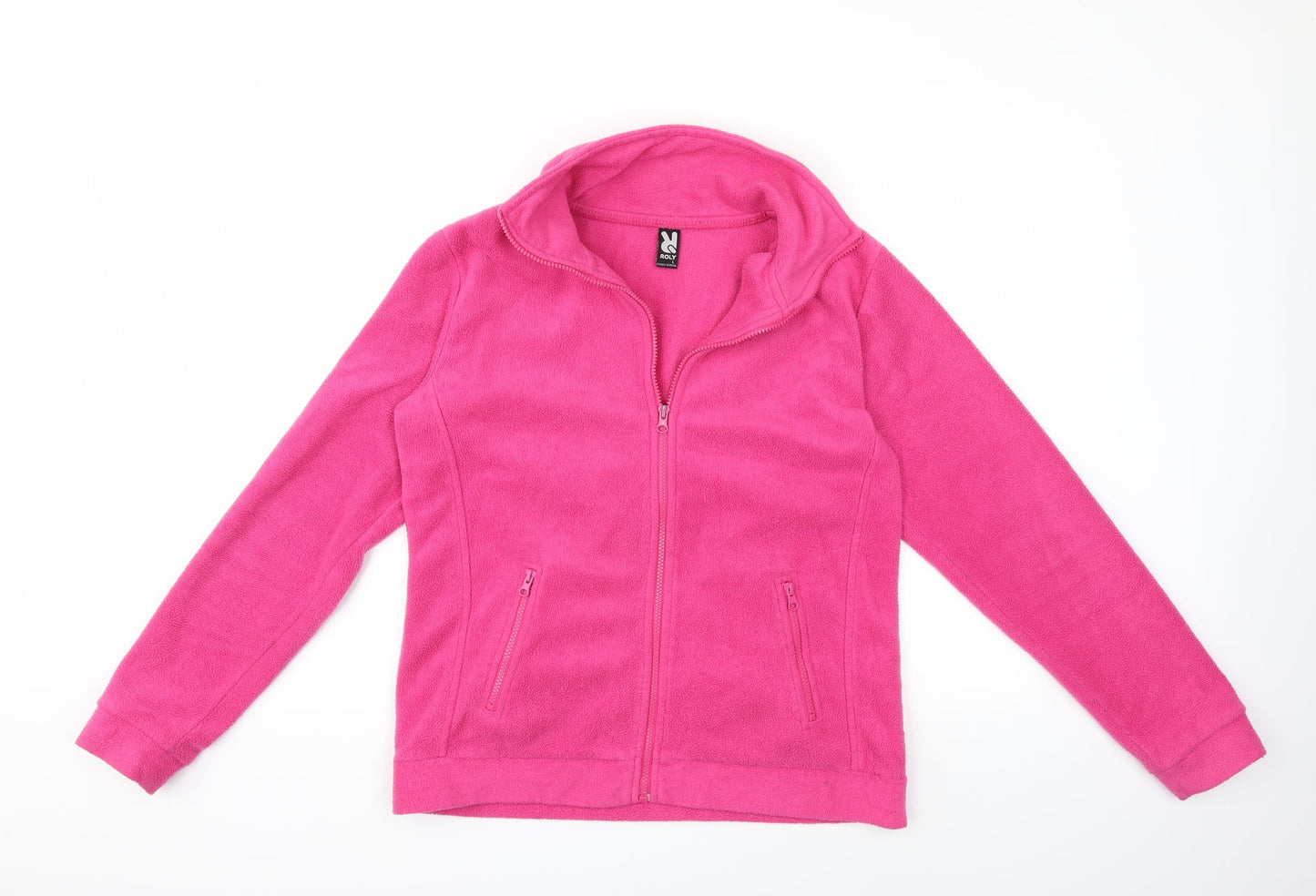 Roly Womens Pink  Fleece Jacket  Size L
