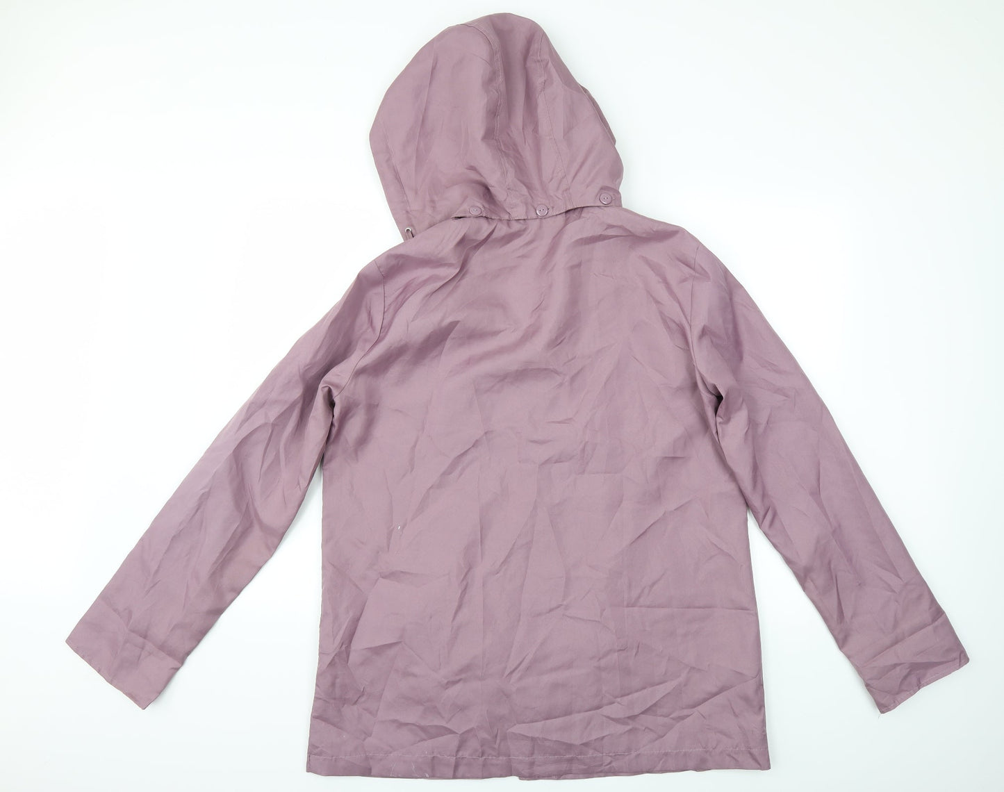 Anne De Lancay Womens Purple   Overcoat Coat Size 16