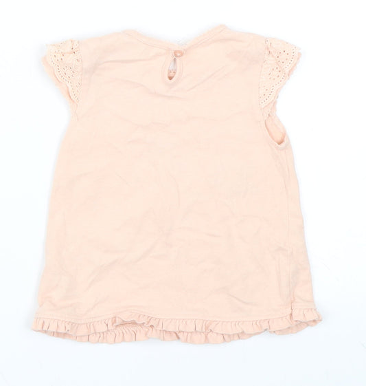 George Girls Pink   Shift  Size 9-12 Months  - Ocean