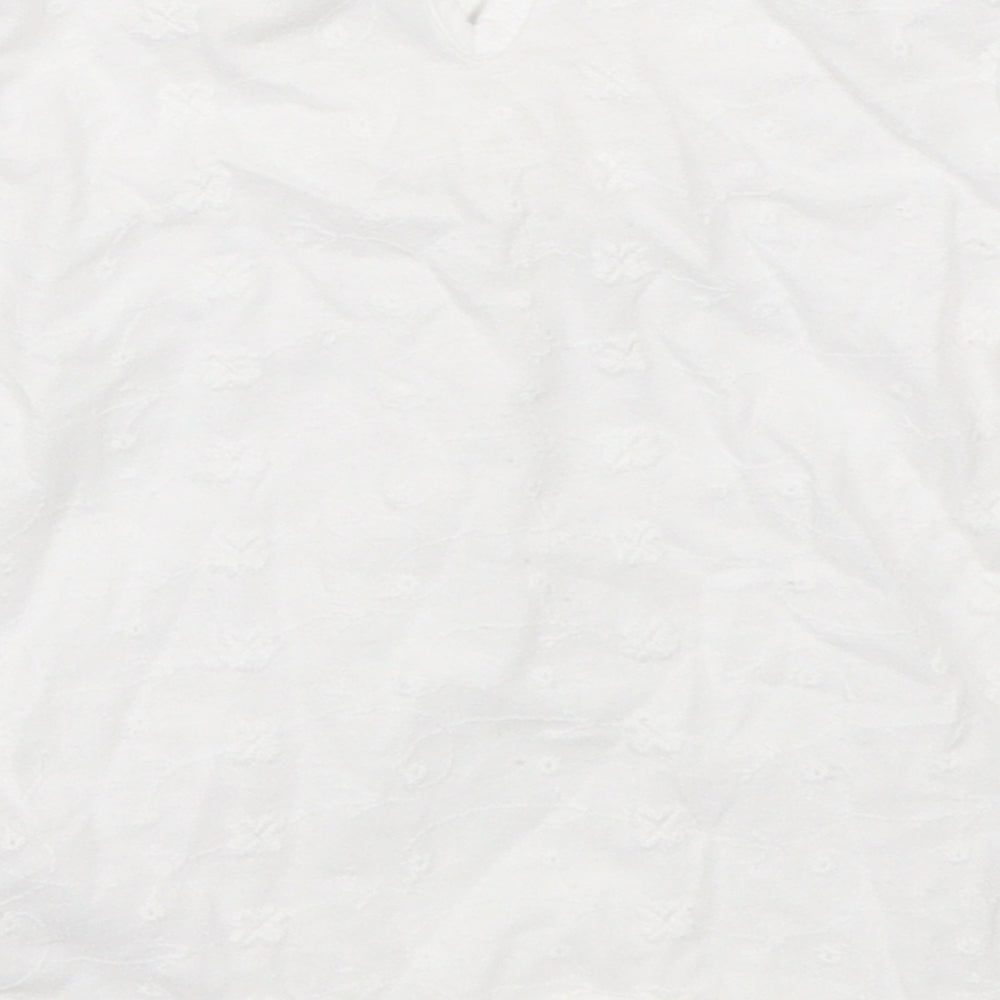 NEXT Girls White   Shift  Size 6-9 Months