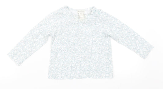 Monsoon Girls Blue   Basic T-Shirt Size 12-18 Months