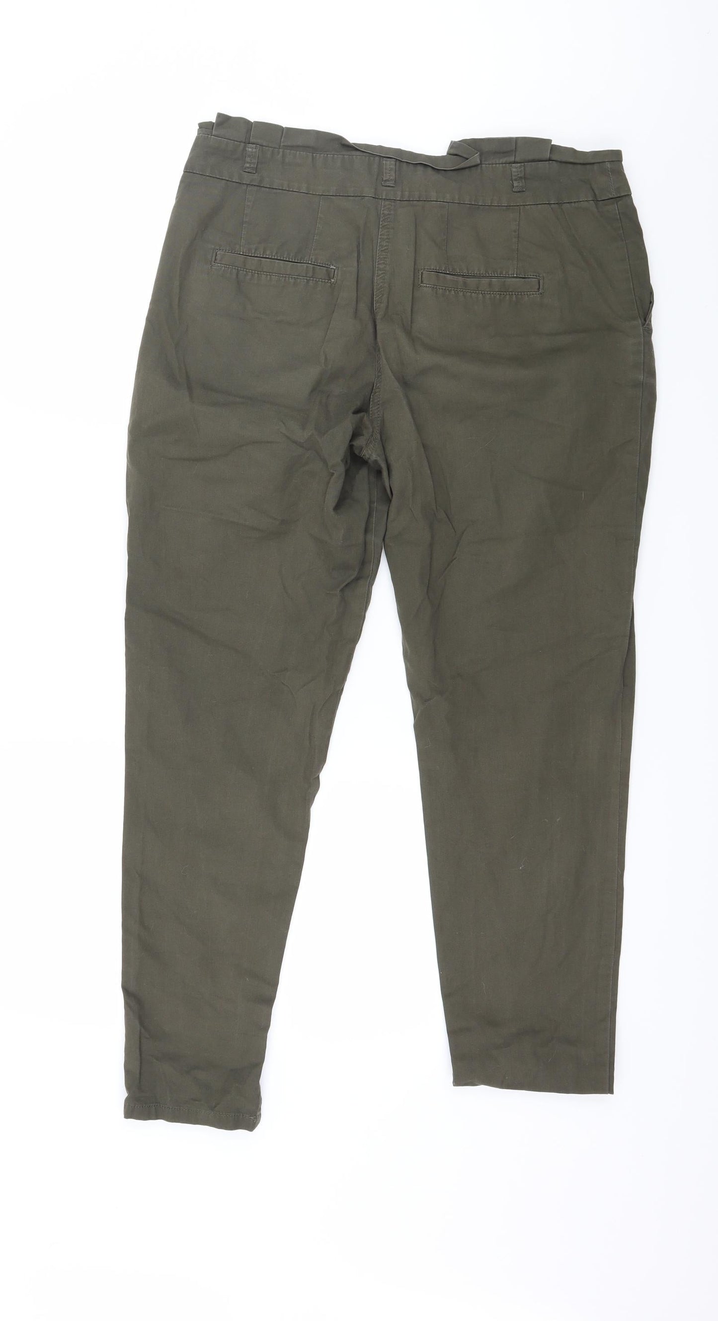 Dorothy Perkins Womens Green   Trousers  Size 8 L27 in