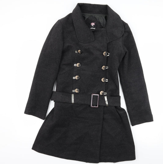 Altinay Womens Grey   Pea Coat Coat Size S