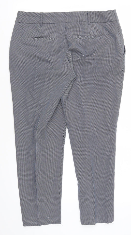 Dorothy Perkins Womens Blue   Trousers  Size 12 L25 in