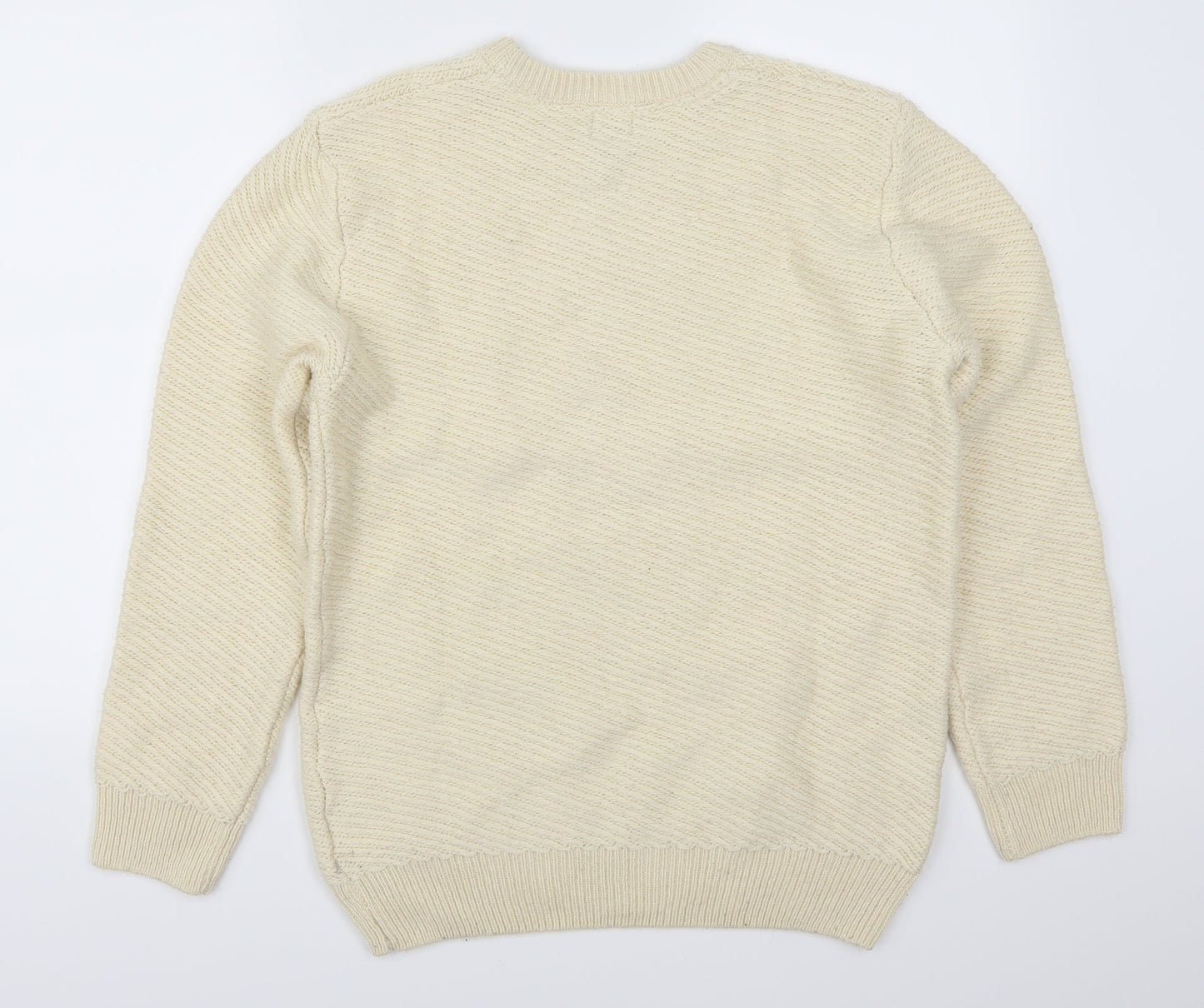 H&M Womens Beige   Pullover Jumper Size S