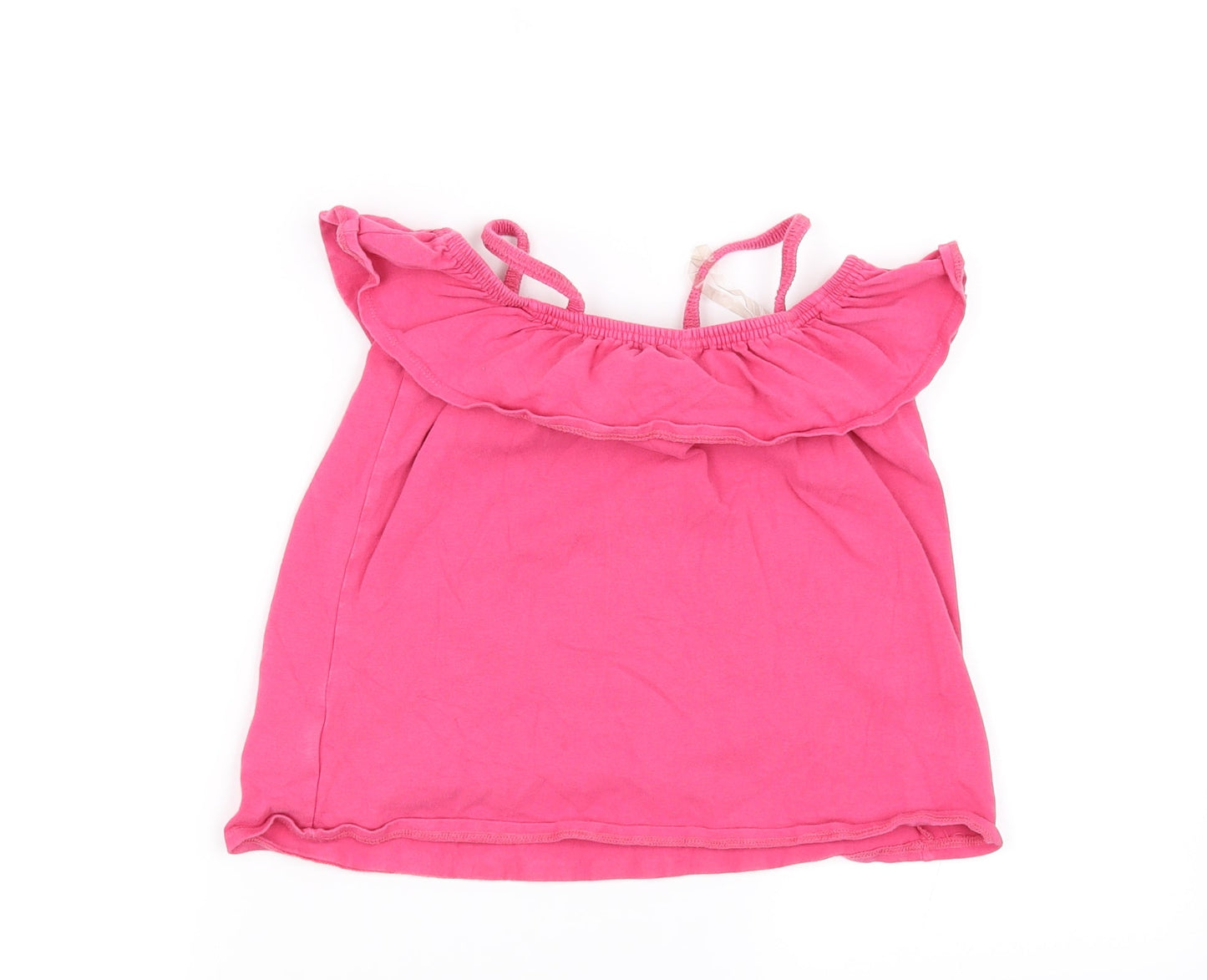 John Lewis Girls Pink   Basic T-Shirt Size 8 Years