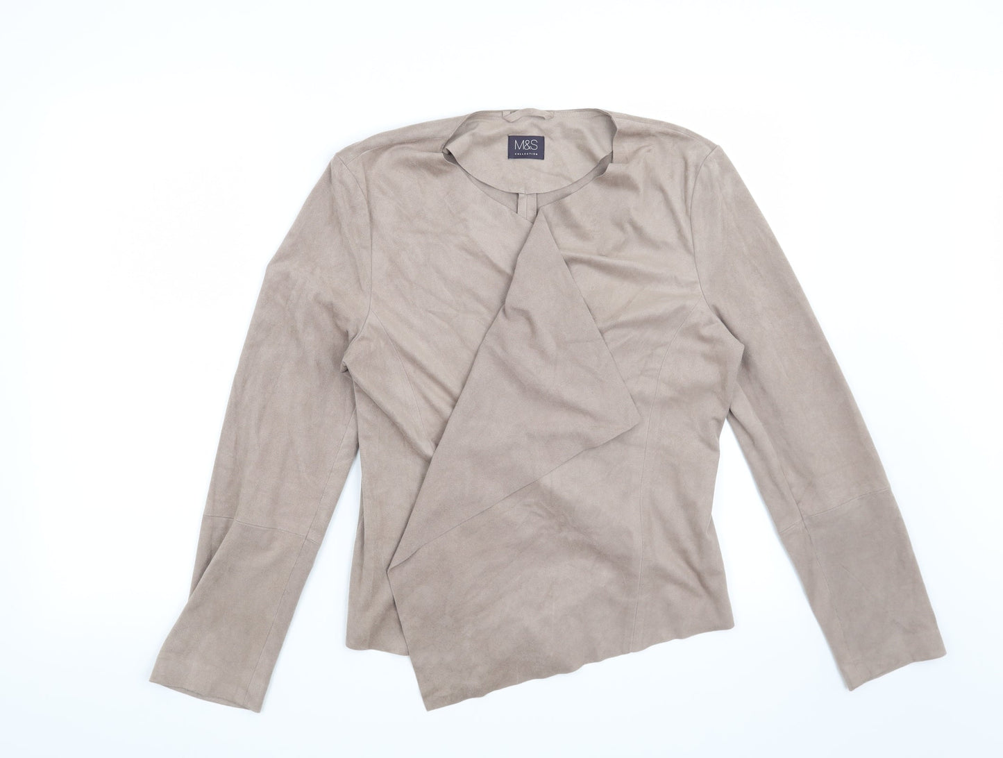 Marks and Spencer Womens Grey   Jacket Blazer Size 12