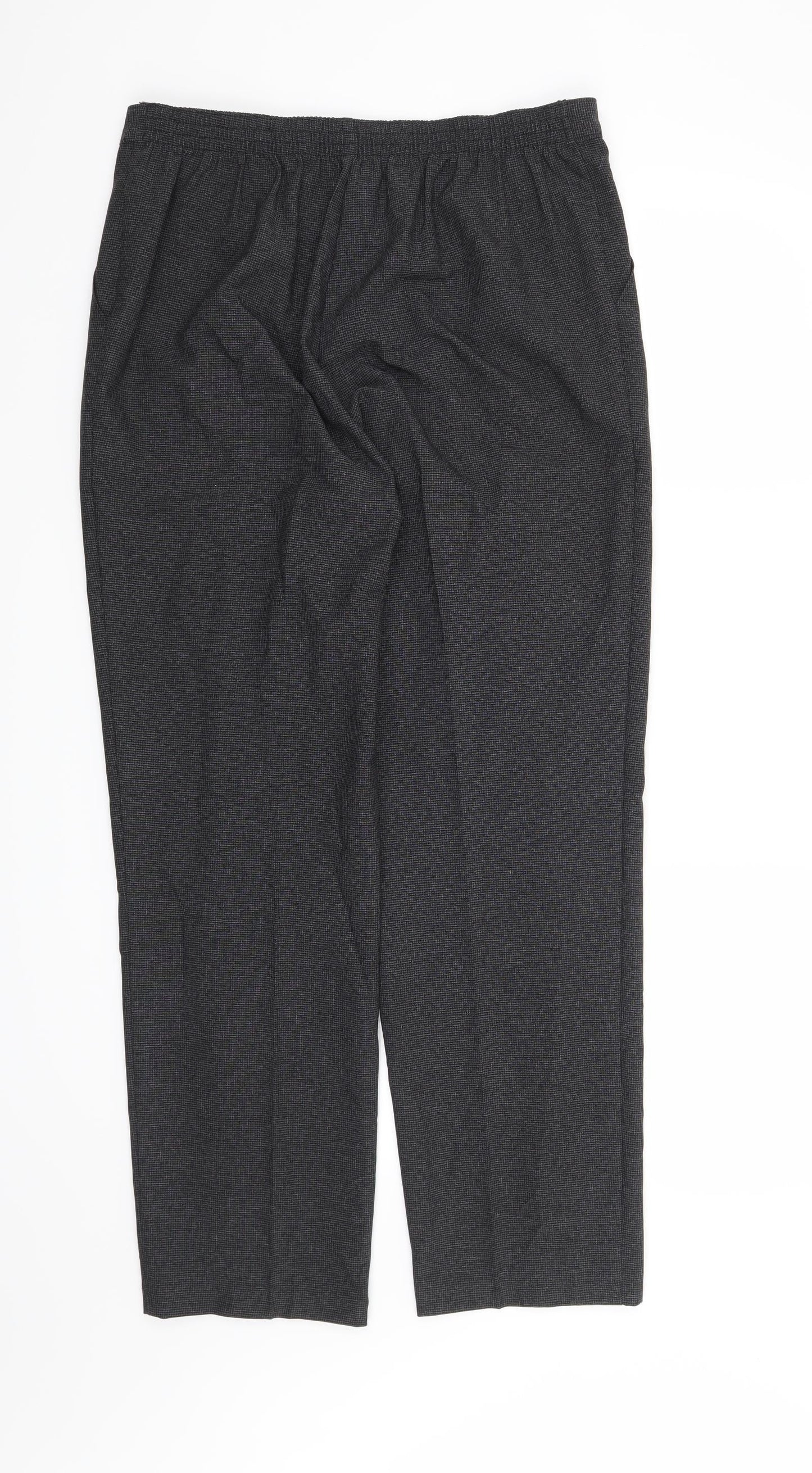 Marks and Spencer Womens Grey   Trousers  Size 12 L30 in