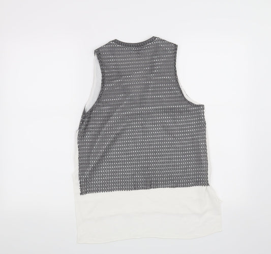 Zara Womens Grey   Basic Blouse Size S