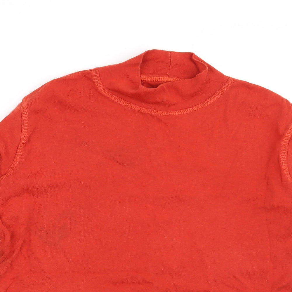 Preworn Womens Orange   Basic Blouse Size S