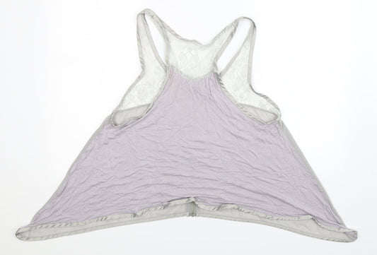 Zoe Womens Grey   Basic Tank Size M