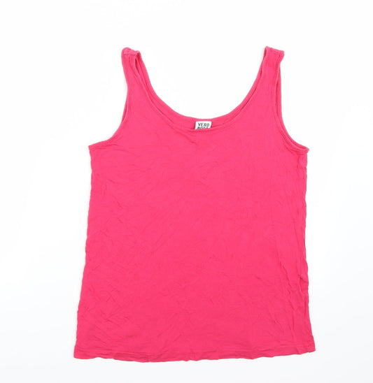 Vero Womens Pink   Basic T-Shirt Size S
