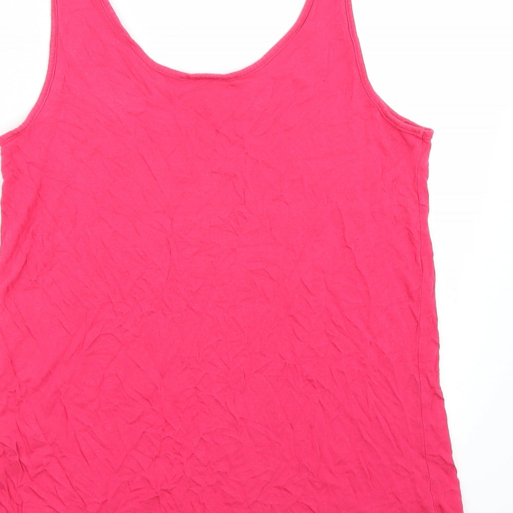 Vero Womens Pink   Basic T-Shirt Size S