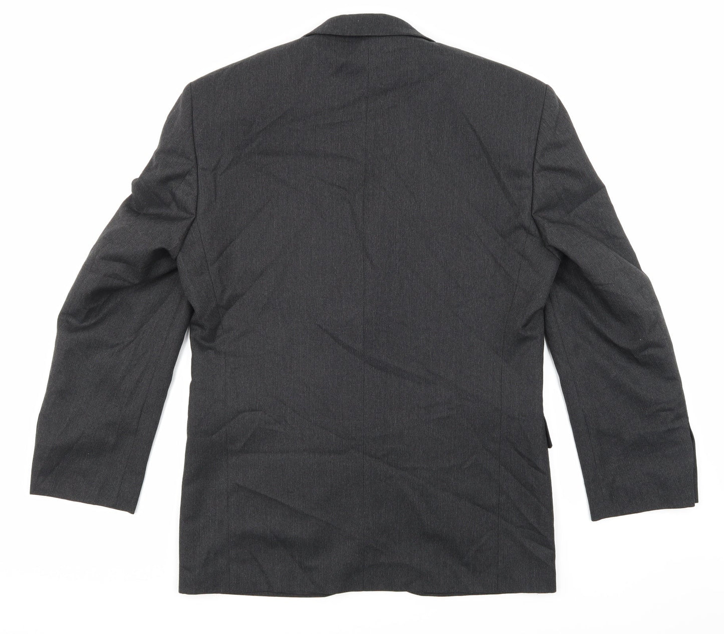 Preworn Mens Grey   Jacket Suit Jacket Size 38