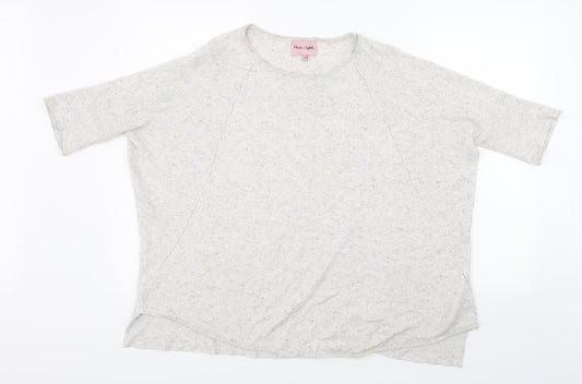 Phase Eight Womens Grey  Knit Pullover Jumper Size M