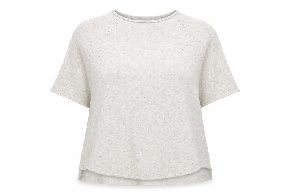 Front view of Phase Eight women’s grey knit jumper, size M
