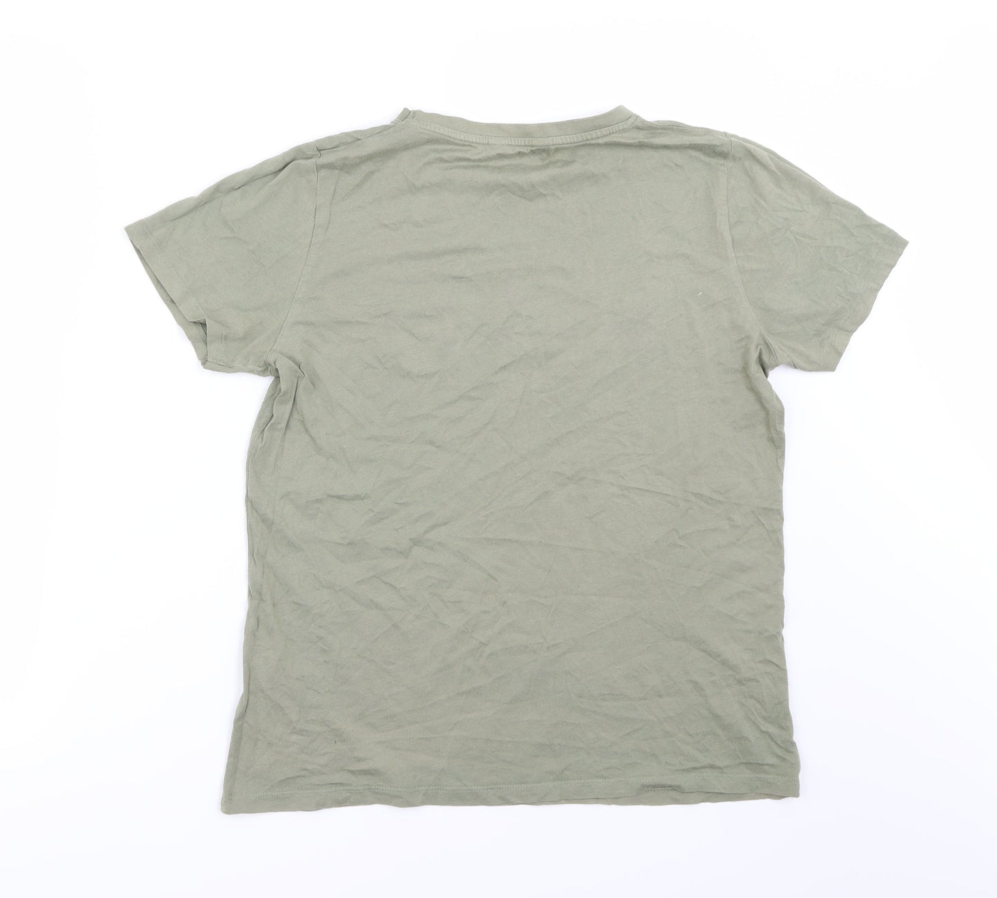 New Look Womens Green   Basic T-Shirt Size 12