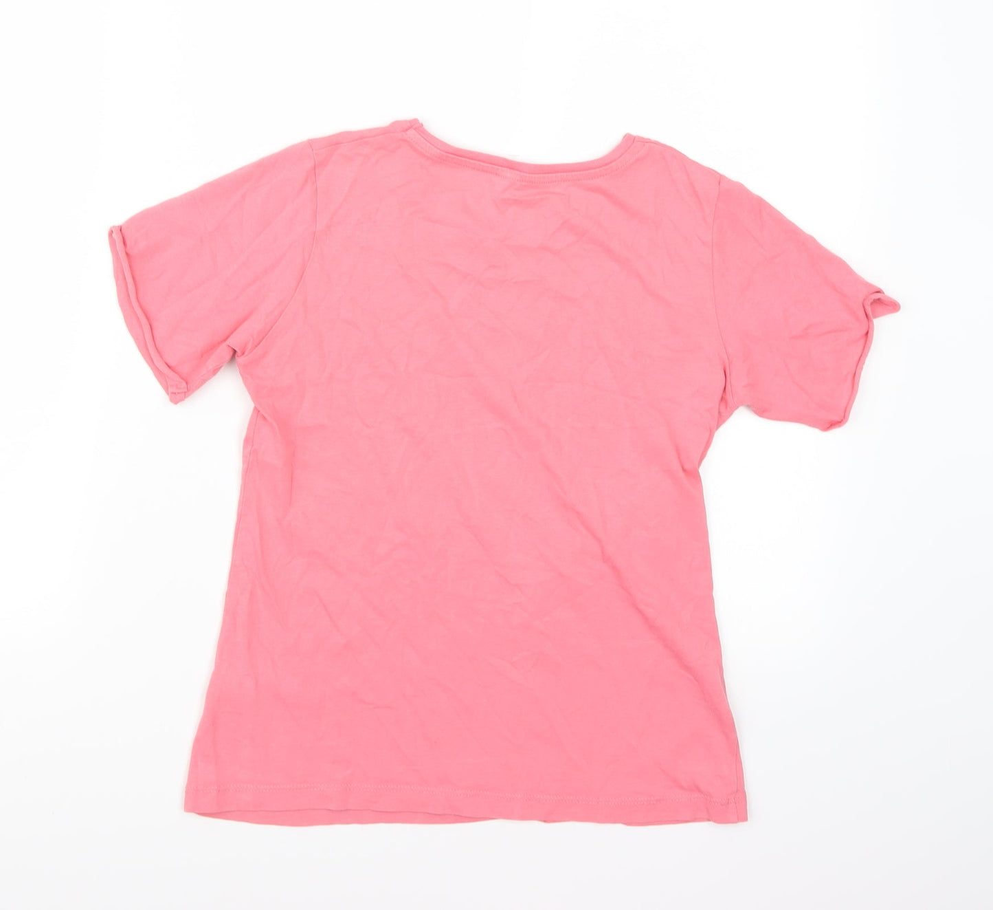 Young Dimension Girls Pink   Basic T-Shirt Size 11-12 Years  - Ahoy