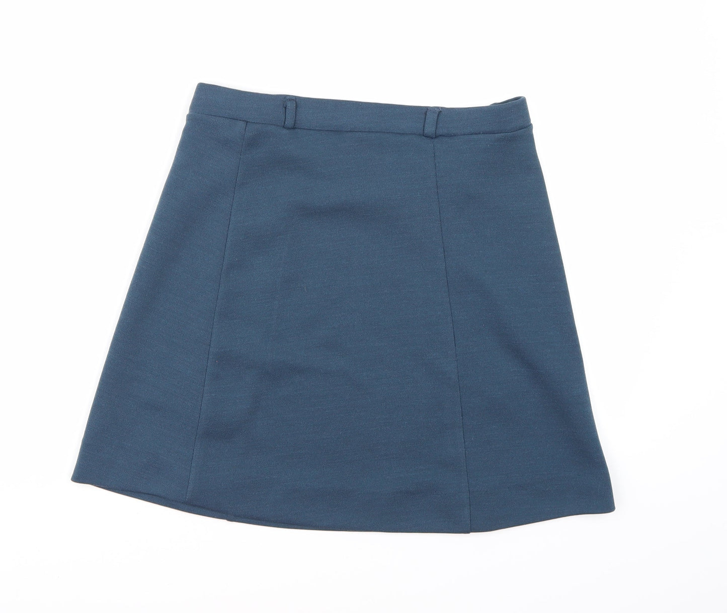 Preworn Womens Blue   A-Line Skirt
