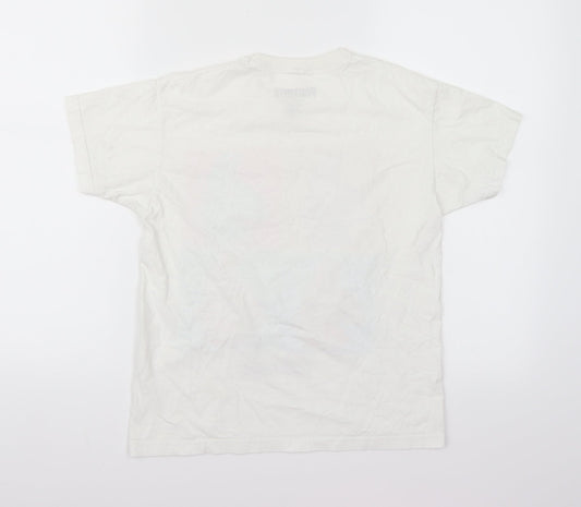 Fortnite Boys White   Basic T-Shirt Size L