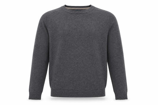 boston crew Mens Grey  Knit Pullover Jumper Size S