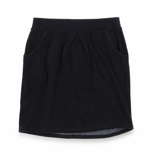 Front view of Marks & Spencer girls’ blue a-line skirt, size 14-15, years